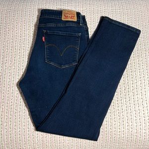 Womens Levi’s mid-rise skinny jeans